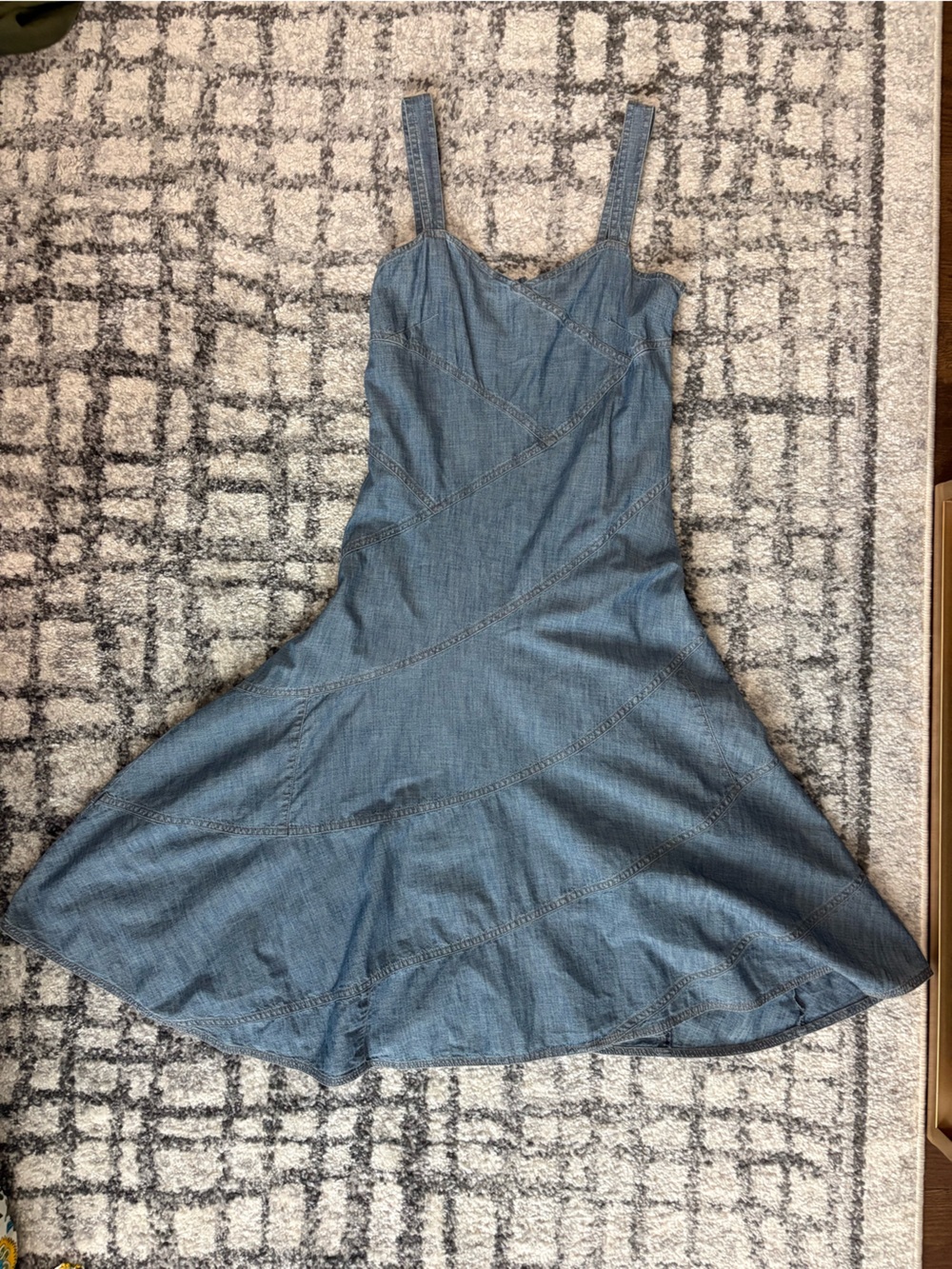 Polo by Ralph Lauren Light Blue Denim Mini Dress